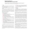 ASTM D5865-07