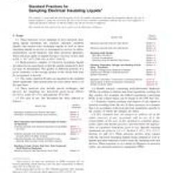 ASTM D923-07