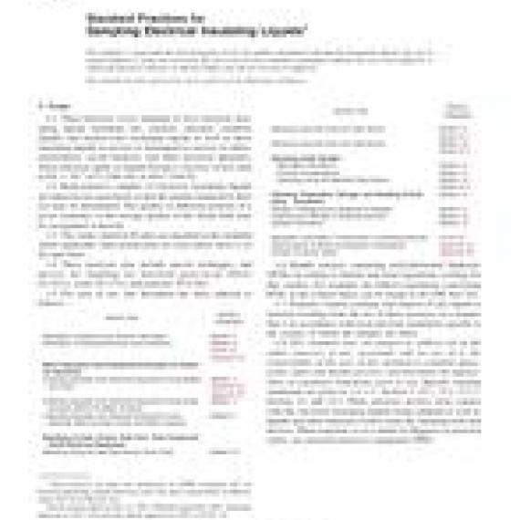 ASTM D923-07