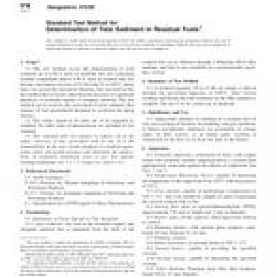 ASTM D4870-07a