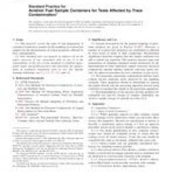 ASTM D4306-07