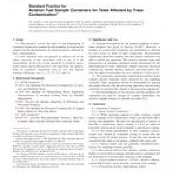 ASTM D4306-07