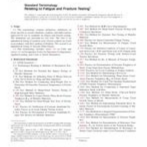 ASTM E1823-07