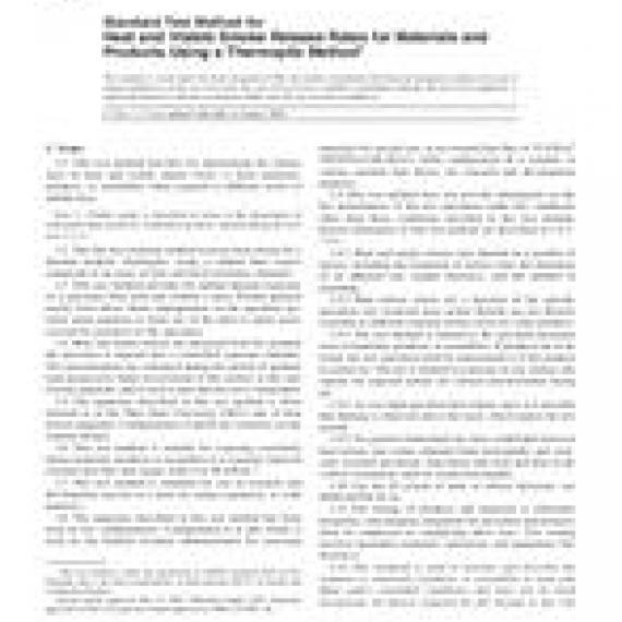 ASTM E906-07e1