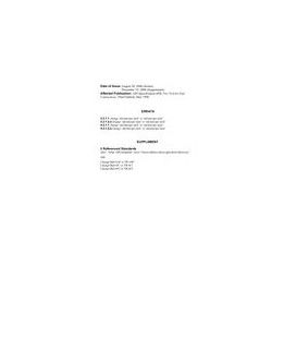 API 6FB Errata / Supplement