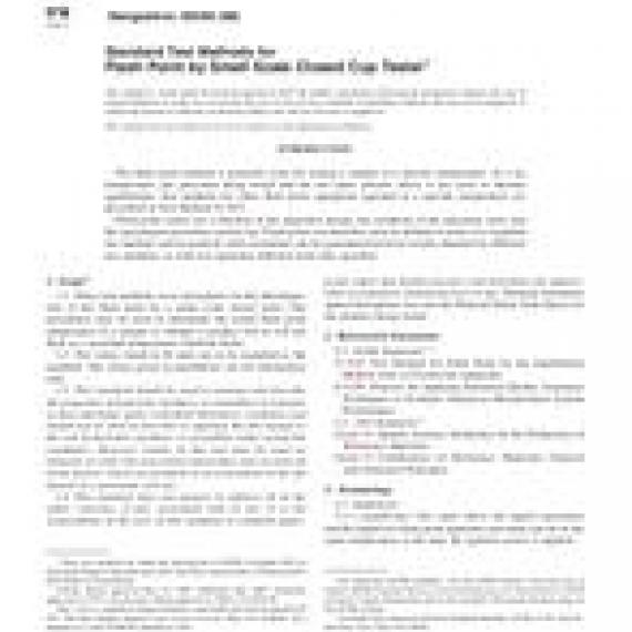 ASTM D3828-07