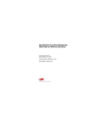 API Spec 2H (R2012)