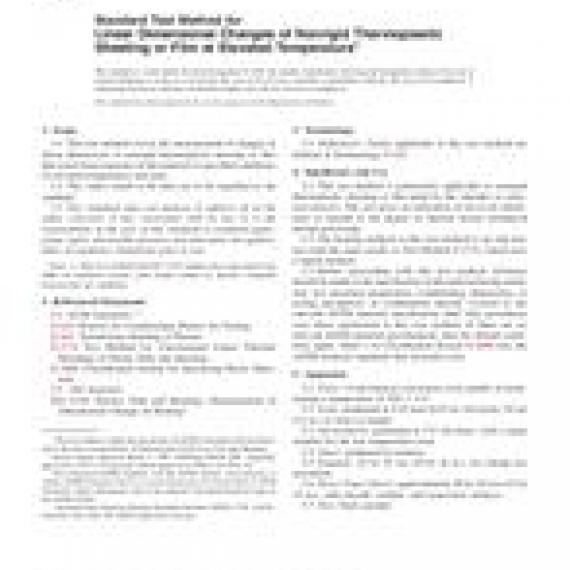 ASTM D1204-07