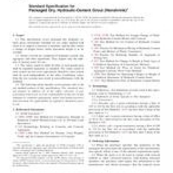 ASTM C1107/C1107M-07