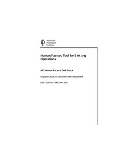 API Human Factors Tool