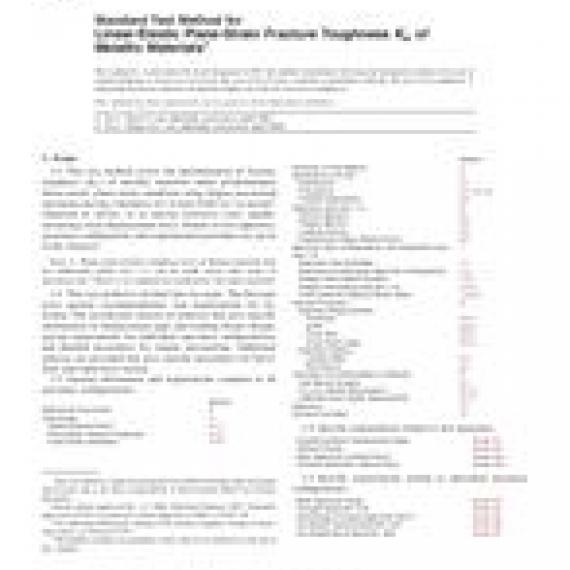 ASTM E399-06e2