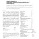 ASTM E399-06e2