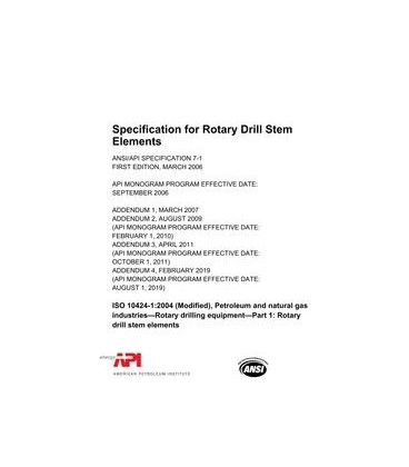 API Spec 7-1 (R2020)