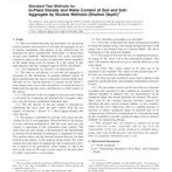 ASTM D6938-06e1