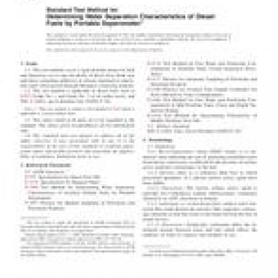 ASTM D7261-06a