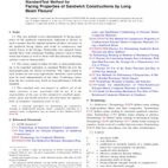 ASTM D7249/D7249M-06