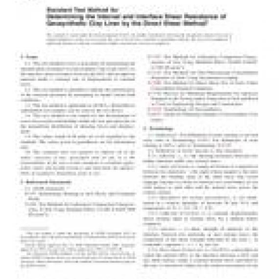 ASTM D6243-06