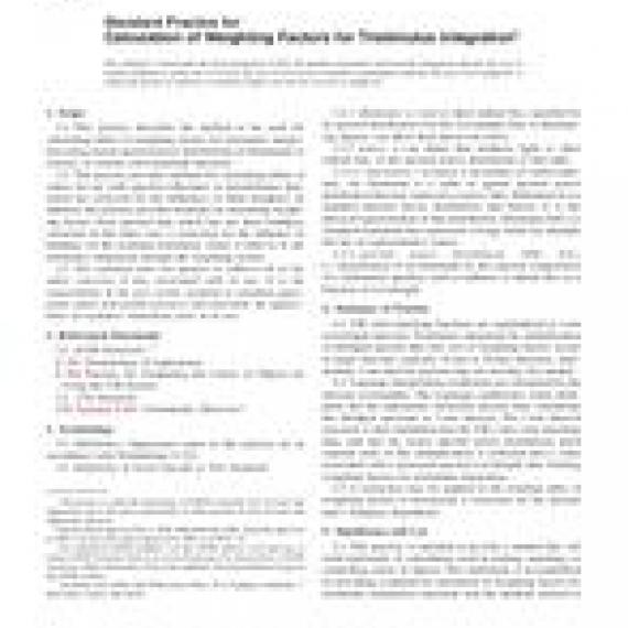 ASTM E2022-06
