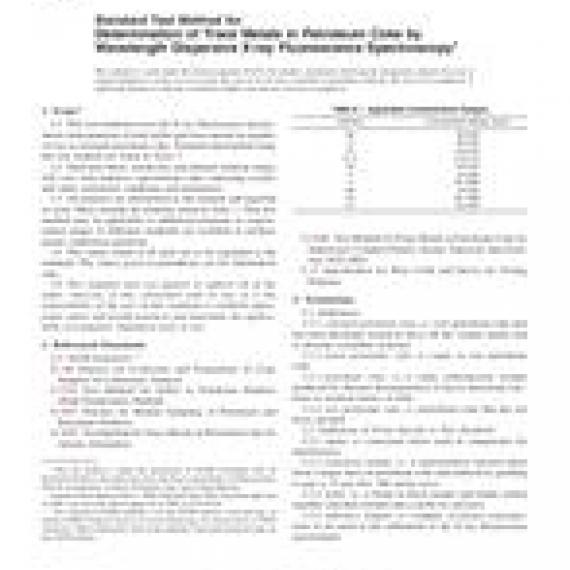 ASTM D6376-06