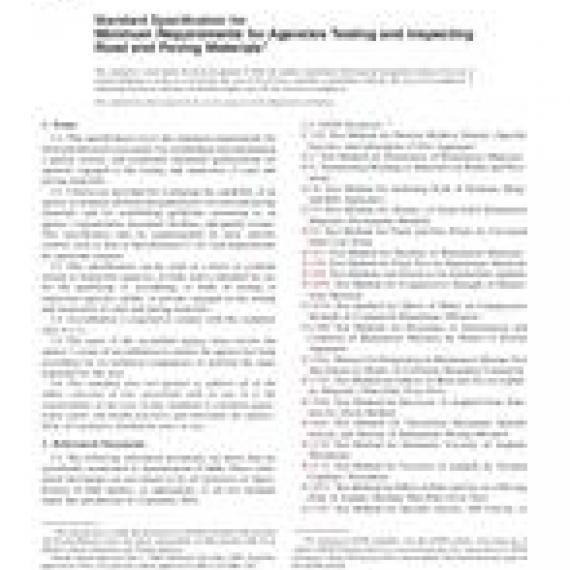 ASTM D3666-06