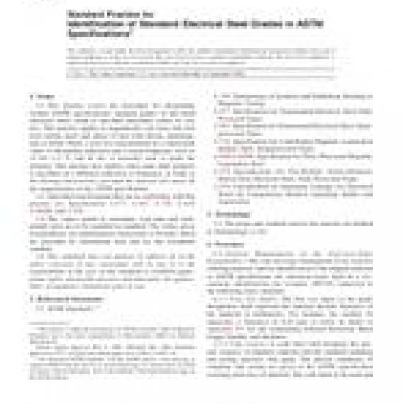 ASTM A664-06e1