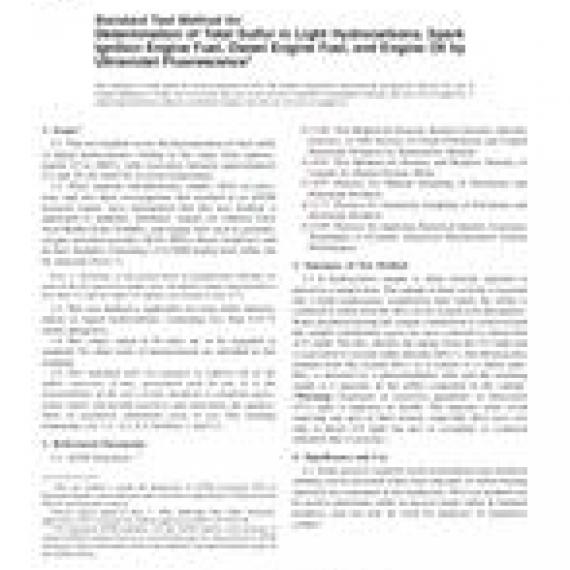 ASTM D5453-06
