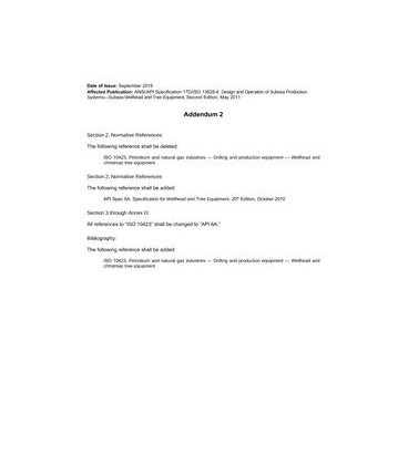 API Spec 17D Addendum 2