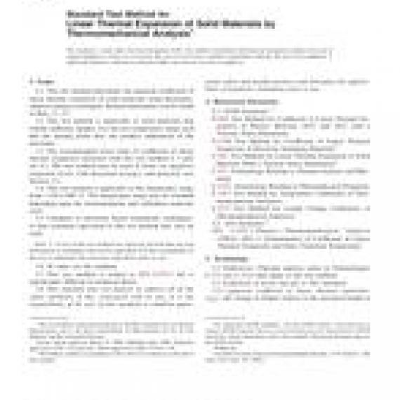 ASTM E831-06