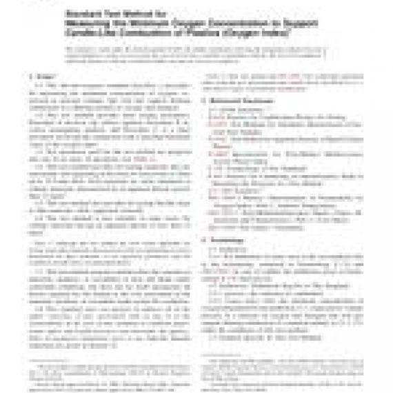 ASTM D2863-06a
