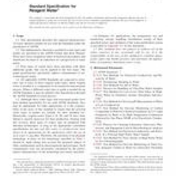 ASTM D1193-06
