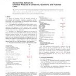 ASTM C25-06
