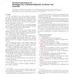 ASTM C387-06