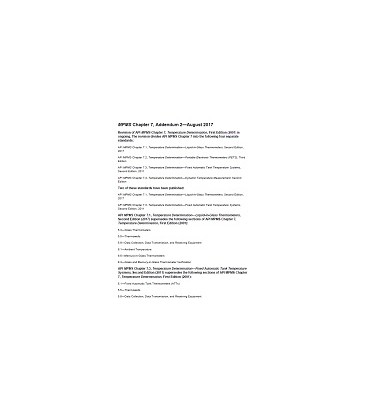 API MPMS Chapter 7 Addendum 2