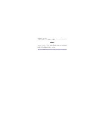 API RP 4G Errata