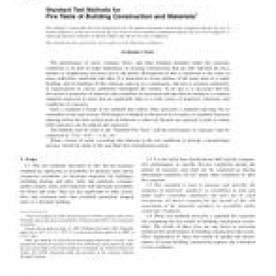 ASTM E119-05