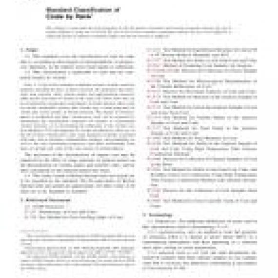 ASTM D388-05