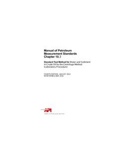 API MPMS Chapter 10.3 (R2016)