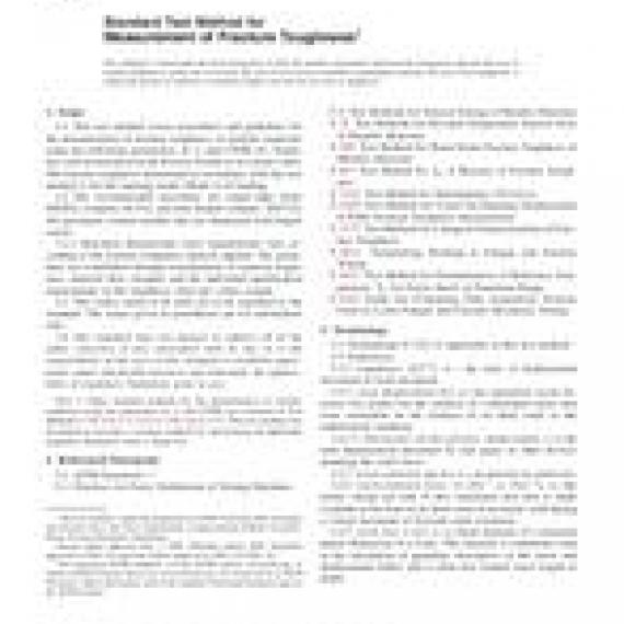 ASTM E1820-05