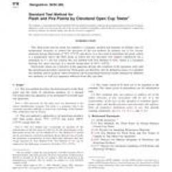 ASTM D92-05a