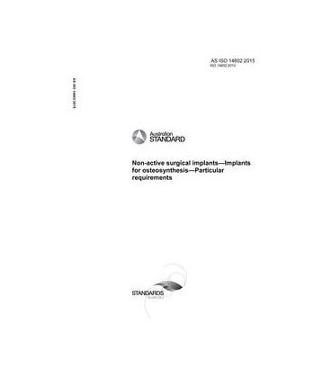 AS ISO 14602:2015