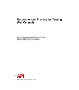 API RP 10B-2 (R2019)