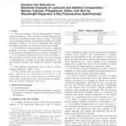 ASTM D4927-05