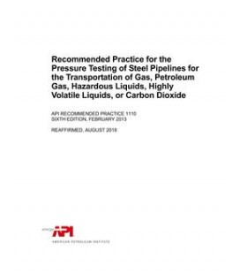 API RP 1110 (R2018)