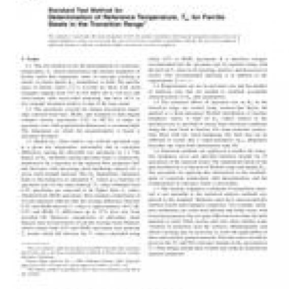 ASTM E1921-05