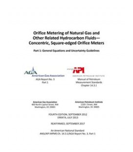 API MPMS Chapter 14.3 Part 1 (R2017)