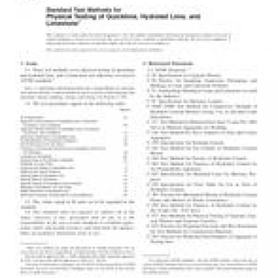 ASTM C110-04