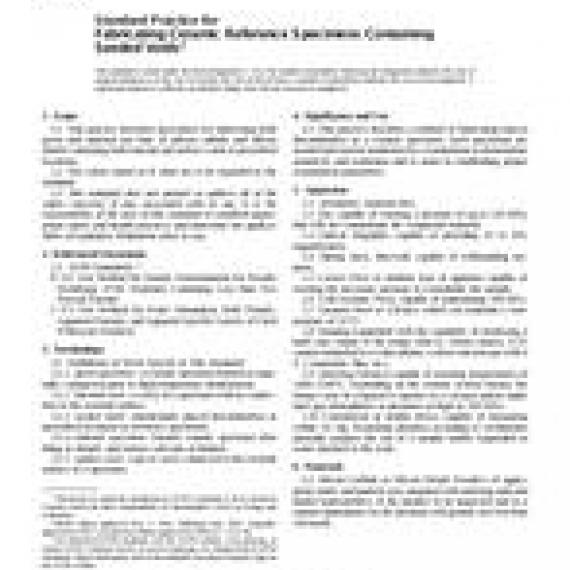 ASTM C1212-98(2004)