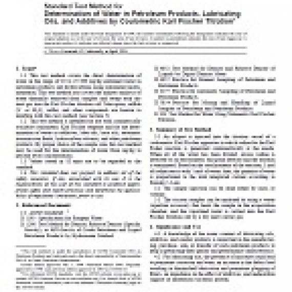 ASTM D6304-04e1
