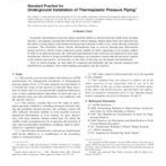 ASTM D2774-04