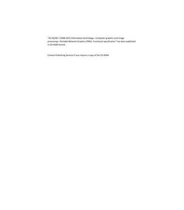 AS ISO/IEC 15948:2015